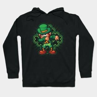 Dabbing Leprechaun Funny Dab St Patricks Day Hoodie